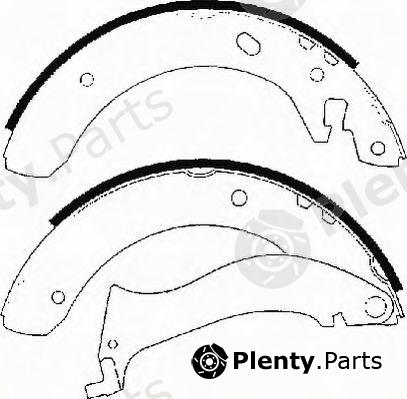  FERODO part FSB556 Brake Shoe Set