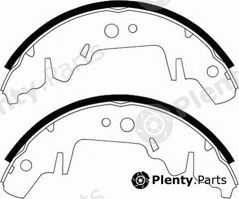  FERODO part FSB568 Brake Shoe Set