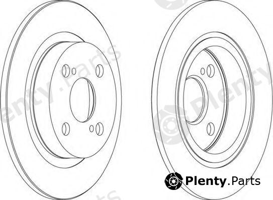  FERODO part DDF401 Brake Disc