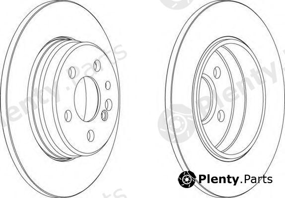  FERODO part DDF560 Brake Disc