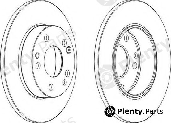  FERODO part DDF053 Brake Disc