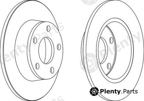  FERODO part DDF1190 Brake Disc
