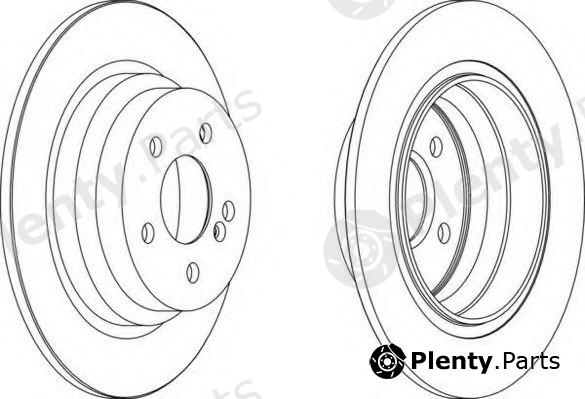 FERODO part DDF1308 Brake Disc