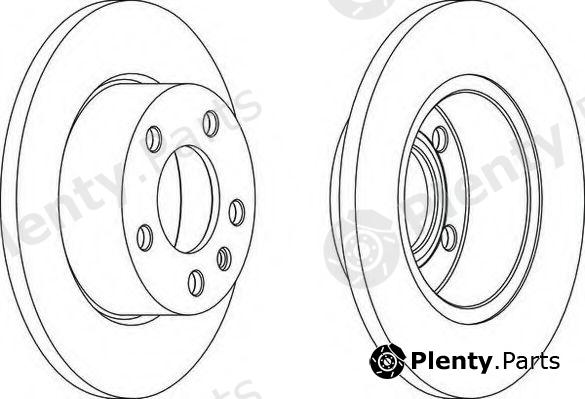  FERODO part DDF1311 Brake Disc