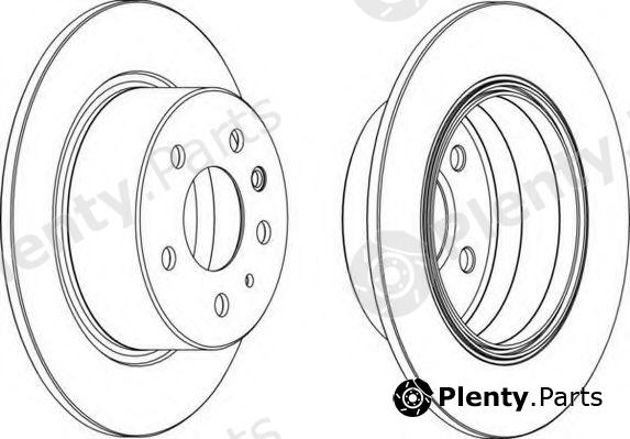  FERODO part DDF003 Brake Disc