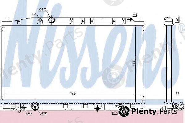  NISSENS part 68137 Radiator, engine cooling