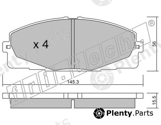  fri.tech. part 900.0 (9000) Brake Pad Set, disc brake
