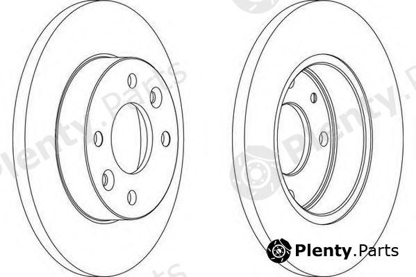  WAGNER part WGR0055-1 (WGR00551) Brake Disc