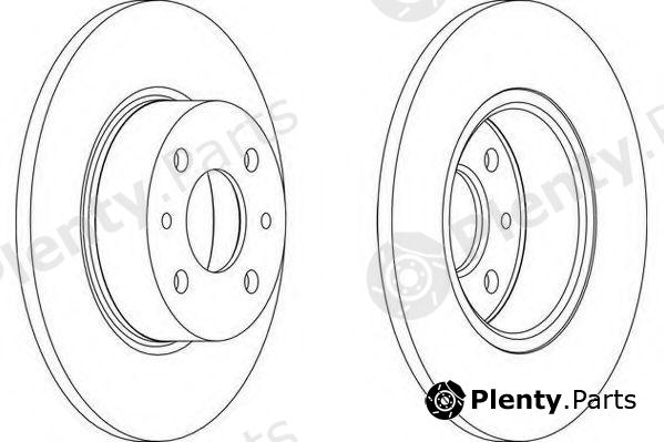  WAGNER part WGR00661 Brake Disc