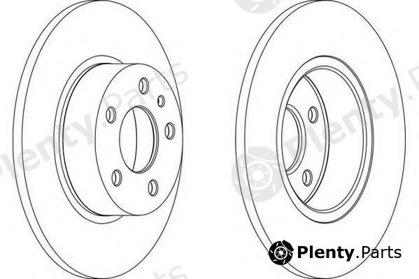  WAGNER part WGR0067-1 (WGR00671) Brake Disc