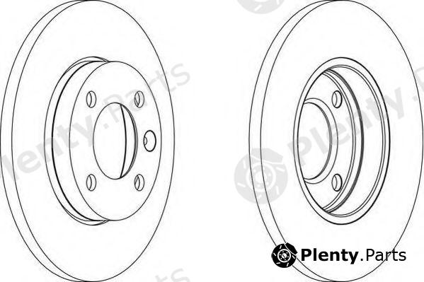  WAGNER part WGR0103-1 (WGR01031) Brake Disc