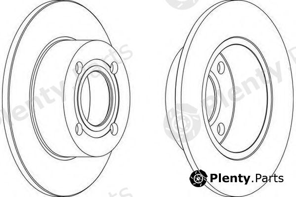  WAGNER part WGR01281 Brake Disc