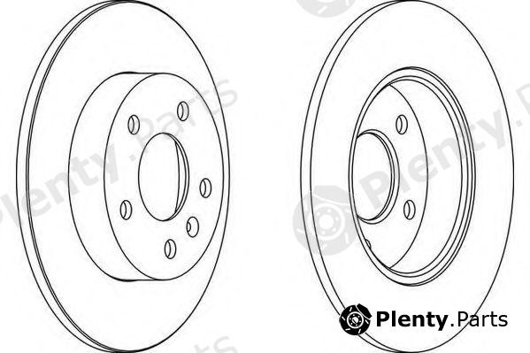  WAGNER part WGR1044-1 (WGR10441) Brake Disc