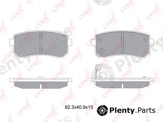  LYNXauto part BD-3628 (BD3628) Brake Pad Set, disc brake