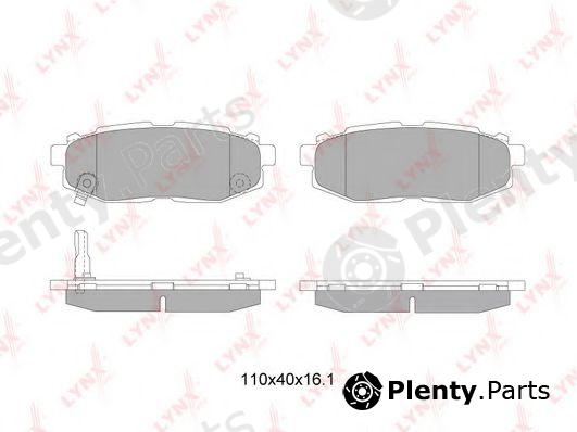  LYNXauto part BD-7114 (BD7114) Brake Pad Set, disc brake