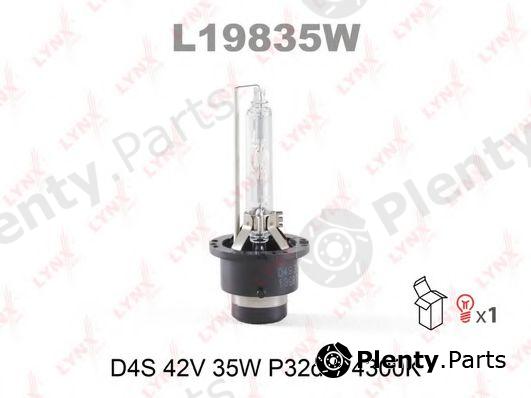  LYNXauto part L19835W Bulb, headlight