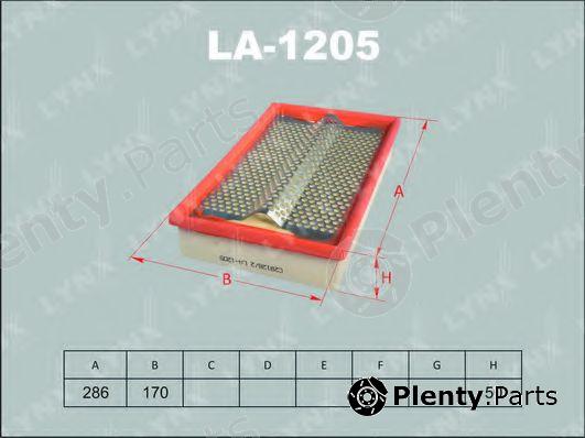  LYNXauto part LA1205 Air Filter