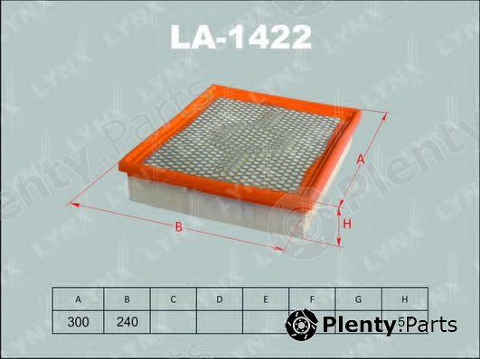  LYNXauto part LA1422 Air Filter