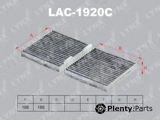  LYNXauto part LAC-1920C (LAC1920C) Filter, interior air