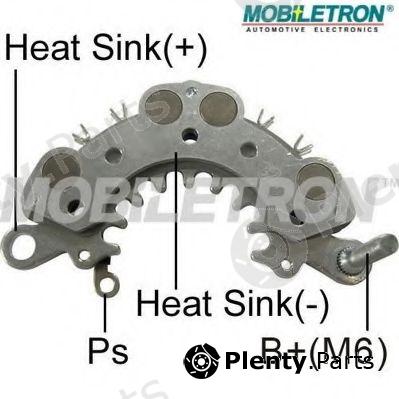  MOBILETRON part RH82 Rectifier, alternator