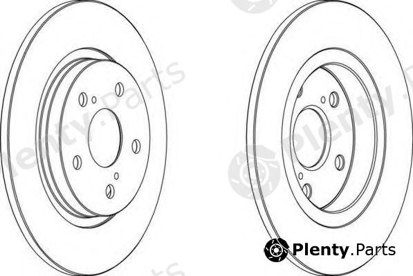  FERODO part DDF1755 Brake Disc