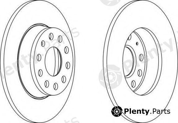  FERODO part DDF1895 Brake Disc