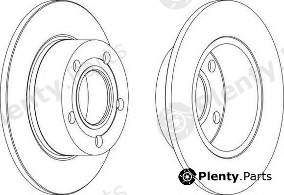  FERODO part DDF265 Brake Disc