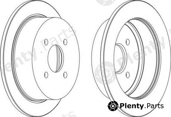  FERODO part DDF435 Brake Disc