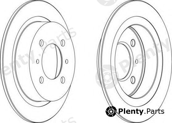  FERODO part DDF790 Brake Disc