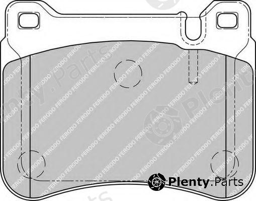  FERODO part FDB1907 Brake Pad Set, disc brake