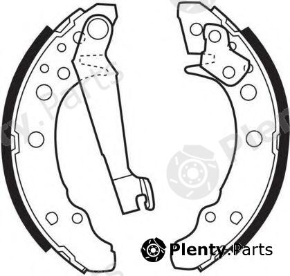  FERODO part FSB191 Brake Shoe Set