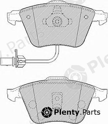  FERODO part FDB1407 Brake Pad Set, disc brake