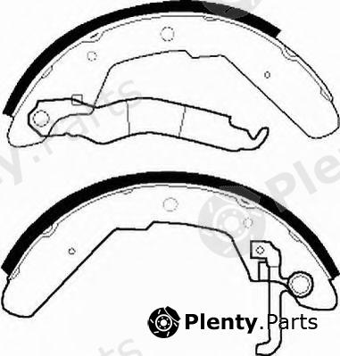  FERODO part FSB174 Brake Shoe Set