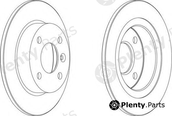  FERODO part DDF226 Brake Disc
