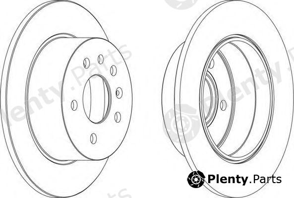  FERODO part DDF239 Brake Disc