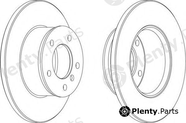  FERODO part DDF250 Brake Disc