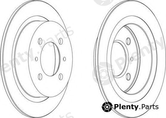  FERODO part DDF790 Brake Disc