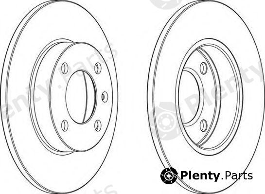  FERODO part DDF042 Brake Disc