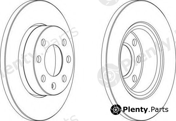  FERODO part DDF1129-1 (DDF11291) Brake Disc