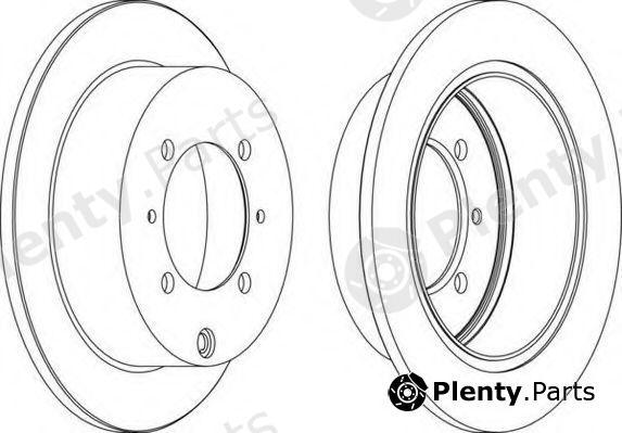  FERODO part DDF1141-1 (DDF11411) Brake Disc