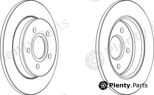  FERODO part DDF1226 Brake Disc
