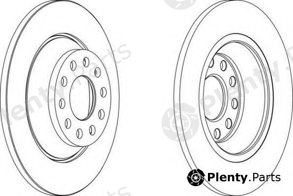  FERODO part DDF1307 Brake Disc