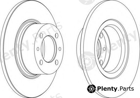  FERODO part DDF035 Brake Disc