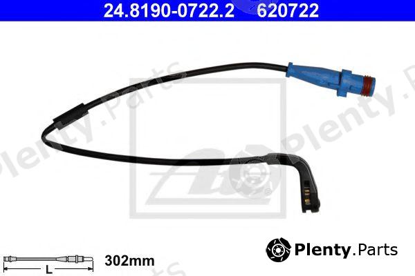  ATE part 24.8190-0722.2 (24819007222) Warning Contact, brake pad wear