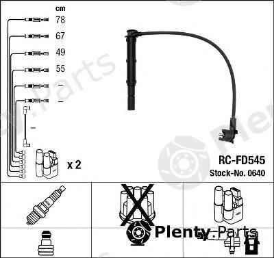  NGK part RC-FD545 (RCFD545) Ignition Cable Kit