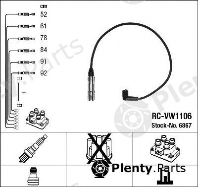  NGK part 6867 Ignition Cable Kit