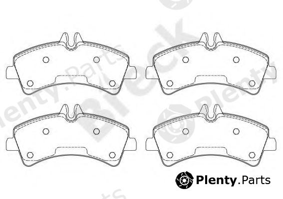  BRECK part 292170070300 Brake Pad Set, disc brake