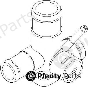  TOPRAN part 107327 Coolant Flange