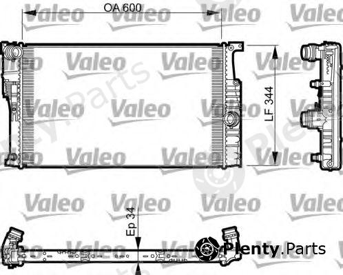  VALEO part 735493 Radiator, engine cooling