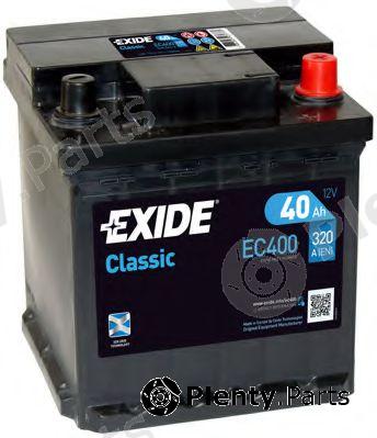  EXIDE part EC400 Starter Battery